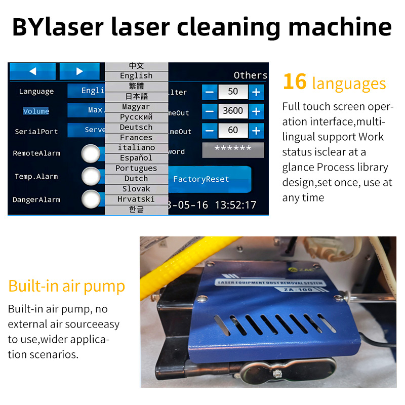 Laser Cleaning Machine in UAE is a new generation of high-tech surface  cleaning machines. We offer carbon steel plate de-rusting, paint and rust  removal, By Rockwood Machinery